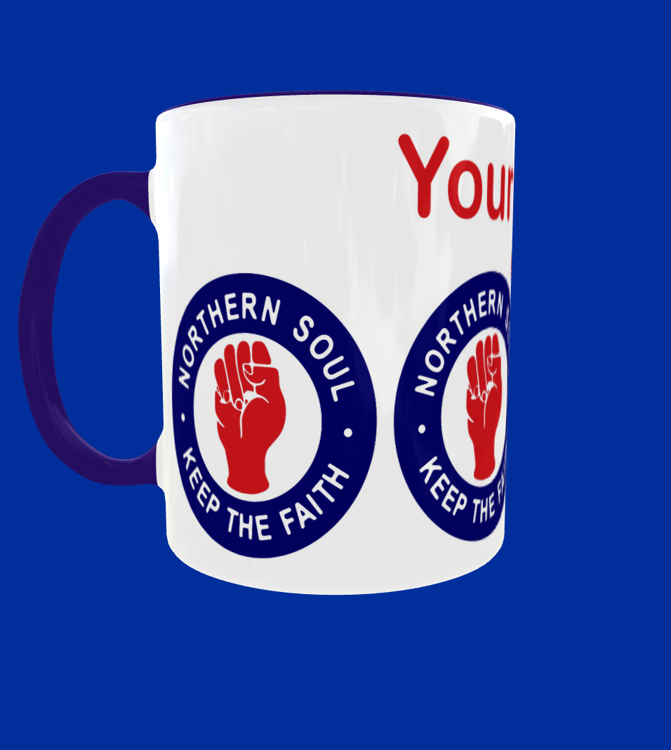 Northern Soul Mug (Personalised)